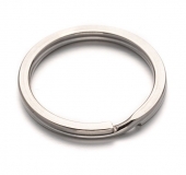 Argolla llavero acero inoxidable 32x3mm.