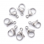ACERO INOXIDABLE. Mosqueton 13x8mm