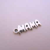 Colgante metlico MAMA 19x5mm.