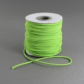 1 Metro. Cordon elastico 2mm verde claro