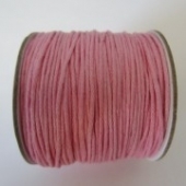 Cordon de algodon 1mm rosa bebe. Precio por metro