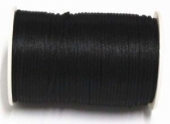 Cola de ratn 1,5mm negro. Precio por metro