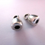 Terminal zamak bao de plata 6x11mm. Pase 3mm