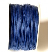 Cordn de algodn 1mm. azul marino Precio por metro