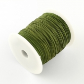 1 Metro. Hilo de nylon trenzado 1,5mm. VERDE