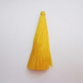 Borla 7cm amarillo huevo