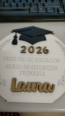 Placa conmomerativa graduaci�n
