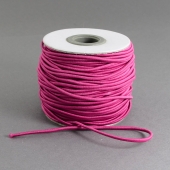 1 metro. cordon elastico 2mm fucsia.