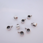 Pasador con anilla 11x5mm. Pase 5mm. Anilla 2,5mm. Bao de plata