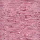 Hilo nylon trenzado 1mm rosa. (91 metros bobina)