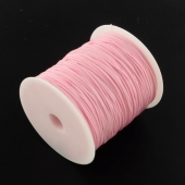 1 Metro. Hilo de nylon trenzado 1,5mm. ROSA CLARO