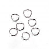 5 Grs. Argolla acero inoxdable 3,5x0,6mm. (Aprox 200 unid.)