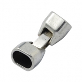 1 unidad. Cierres de metal alloy zinc 33x13mm. Agujero 9,5x6mm