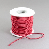 1 metro. cordon elastico 2mm rojo