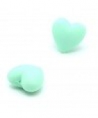 Corazn silicona 20mm x 19mm x 12mm. Agujro 1,8mm