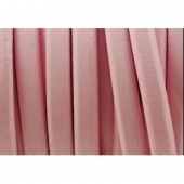 20cm. Cordn de cuero regaliz rosa palo 10x6mm. (Calidad superior)