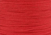 Hilo nylon trenzado 1mm rojo. (91 metros bobina)