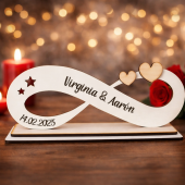 Infinito madera mdf 3mm y madera contrachapada 25x10cms. Plazo 5 d�as