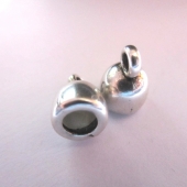Terminal zamak bao de plata 7x15mm. Pase 5mm