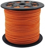 1 metro. Antelina naranja 2,5mm.