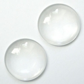 1 unidad. Cabuchon cristal dimetro 12mm